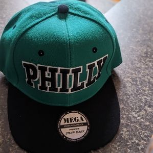 Philly snapback hat in green